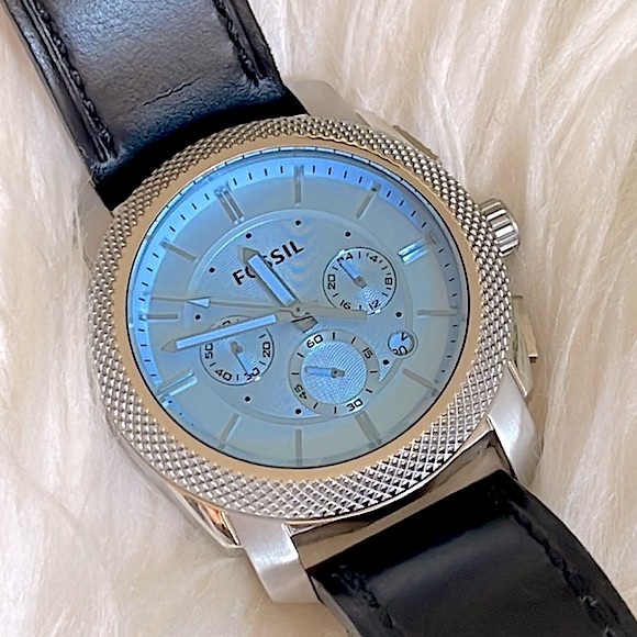 Fossil Machine Chronograph Leather Watch - Picture 4 of 10